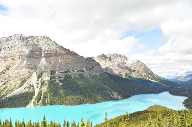 Free picture Peyto Lake Beautiful Water -  to be edited by GIMP free image editor by OffiDocs