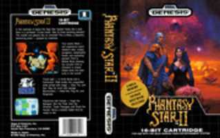 Free download Phantasy Star 2 MD US Box free photo or picture to be edited with GIMP online image editor