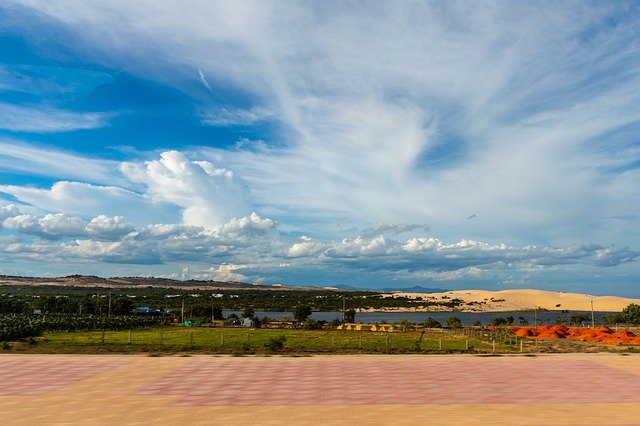 Unduh gratis Danau Putih Phan Thiet - foto atau gambar gratis untuk diedit dengan editor gambar online GIMP