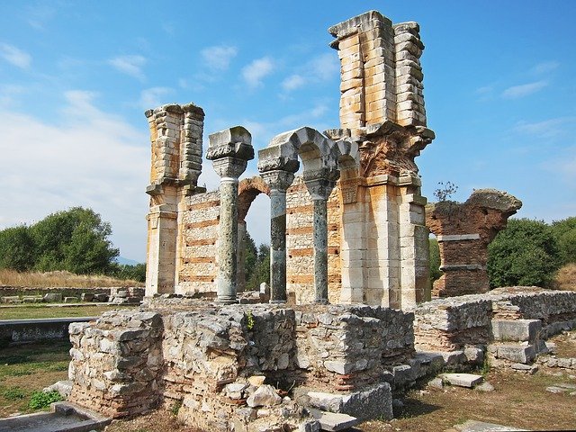 Free download philippi ruins ancient basilica b free picture to be edited with GIMP free online image editor