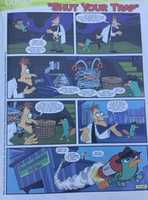 Free download Phineas and Ferb Comics: Shut Your Trap free photo or picture to be edited with GIMP online image editor