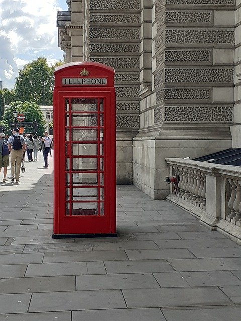 Gratis download Phone Box Red London - gratis foto of afbeelding om te bewerken met GIMP online afbeeldingseditor