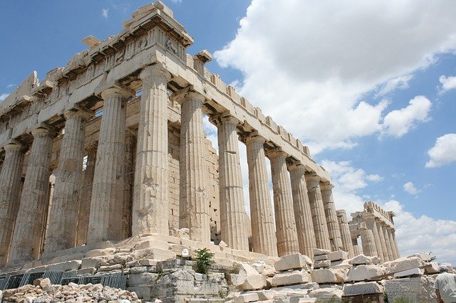 Descarga gratuita Photo Athens Acropolis - foto o imagen gratuita para editar con el editor de imágenes en línea GIMP