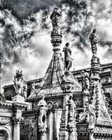 Descarga gratuita Fotografía de estatuas en el Palacio Ducal de Venecia foto o imagen gratis para editar con el editor de imágenes en línea GIMP