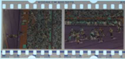 Free download Photos, Old, Football, Preseason, N.Y. Giants vs New England Patriots, 1987. free photo or picture to be edited with GIMP online image editor