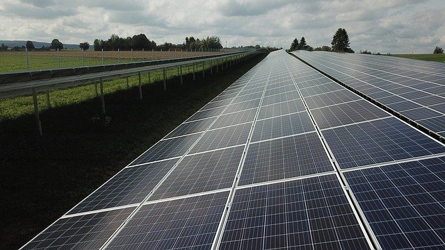 Téléchargement gratuit de l'énergie solaire de l'assemblage photovoltaïque - photo ou image gratuite à éditer avec l'éditeur d'images en ligne GIMP