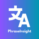 PhraseInsight  screen for extension Chrome web store in OffiDocs Chromium
