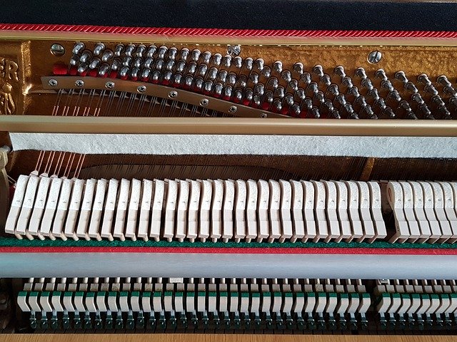 دانلود رایگان Piano Mechanics Instrument - عکس یا تصویر رایگان قابل ویرایش با ویرایشگر تصویر آنلاین GIMP