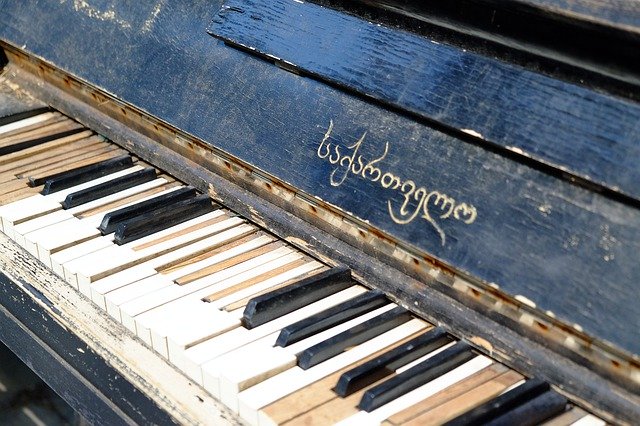 دانلود رایگان Piano Old Music - عکس یا تصویر رایگان برای ویرایش با ویرایشگر تصویر آنلاین GIMP