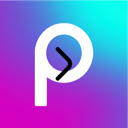 Picsart: AI Photo Video Editor  screen for extension Chrome web store in OffiDocs Chromium