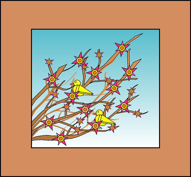Free download Picture Frame Birds - Free vector graphic on Pixabay free illustration to be edited with GIMP free online image editor