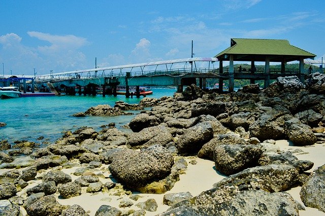 Baixe grátis Pierce Beach Thailand - foto ou imagem grátis para ser editada com o editor de imagens online GIMP