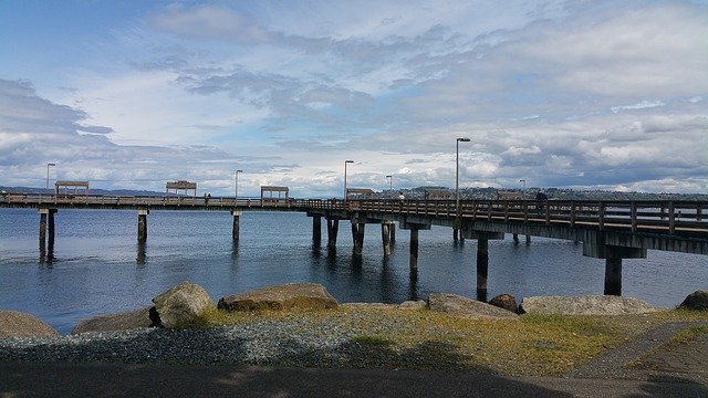 Descărcare gratuită Pier Coast Ocean - fotografie sau imagini gratuite pentru a fi editate cu editorul de imagini online GIMP