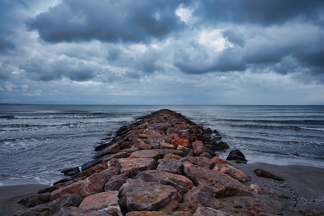 Free download pierre roche sea storm sky free picture to be edited with GIMP free online image editor