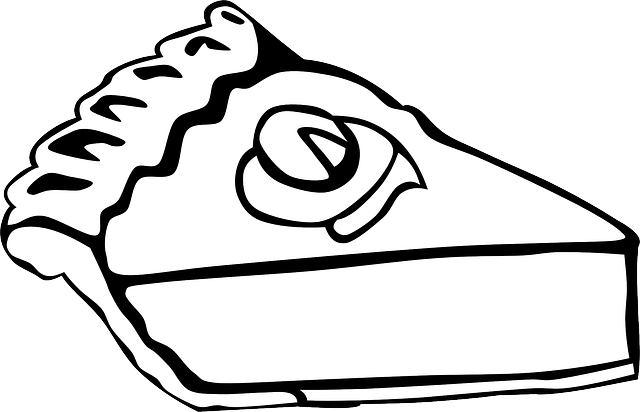 Free download Pie White Black - Free vector graphic on Pixabay free illustration to be edited with GIMP free online image editor