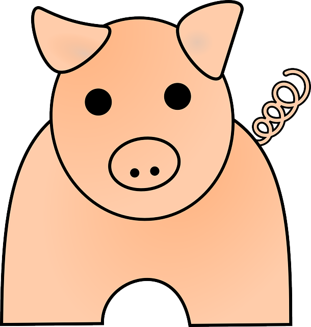 Free download Pig Animal Pork - Free vector graphic on Pixabay free illustration to be edited with GIMP free online image editor