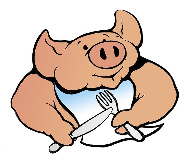 Free download Pig Funny Cheerful -  free illustration to be edited with GIMP free online image editor