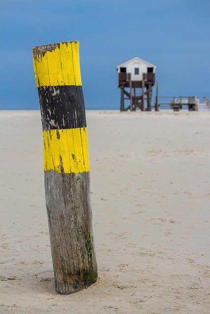 Free download Pile Beach Stilt House -  free photo or picture to be edited with GIMP online image editor