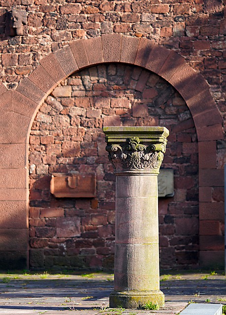 Free download pillar architecture middle ages old free picture to be edited with GIMP free online image editor
