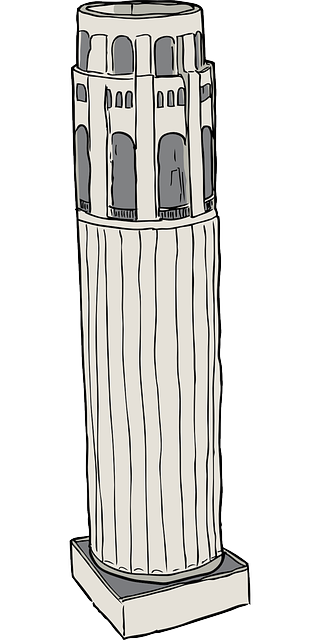 Free download Pillar Column Tower - Free vector graphic on Pixabay free illustration to be edited with GIMP free online image editor
