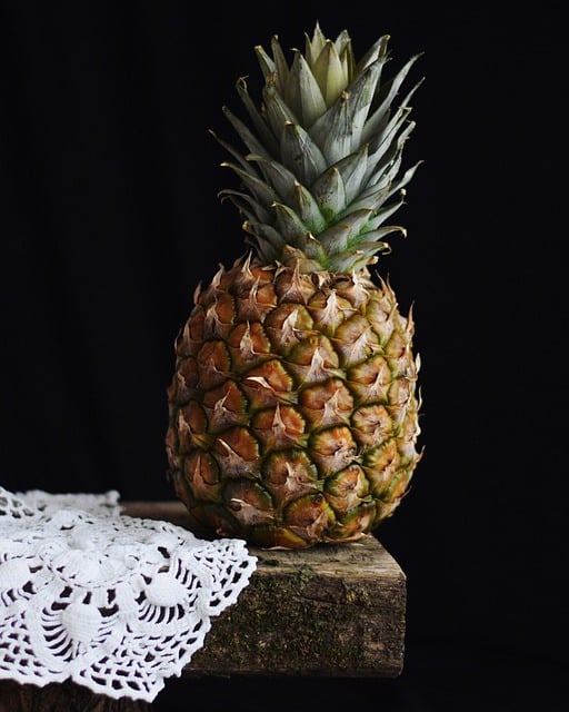 Free download pineapple fruit dark rustic free picture to be edited with GIMP free online image editor