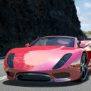 Pink Sports Car Theme: A Bold and Stylish Ride  screen for extension Chrome web store in OffiDocs Chromium