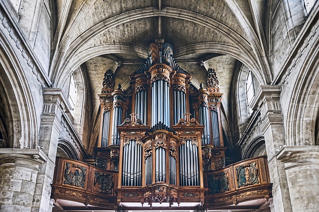 Free download pipe organ notre dame le havre free picture to be edited with GIMP free online image editor