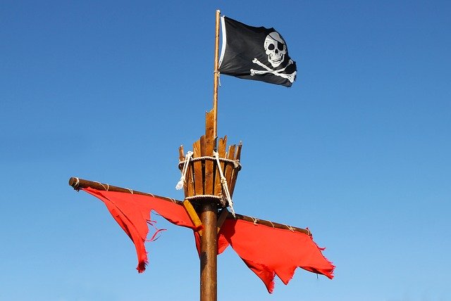 Free download Pirate Flag Crows Nest -  free photo or picture to be edited with GIMP online image editor