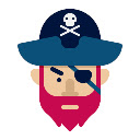 Pirate Ghost Key  screen for extension Chrome web store in OffiDocs Chromium