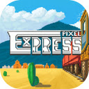 Pixel Express Game Navigate the Wild West and beyond!  screen for extension Chrome web store in OffiDocs Chromium