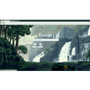 pixel forest with waterfall  screen for extension Chrome web store in OffiDocs Chromium