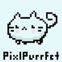 Pixl Purrfct  screen for extension Chrome web store in OffiDocs Chromium