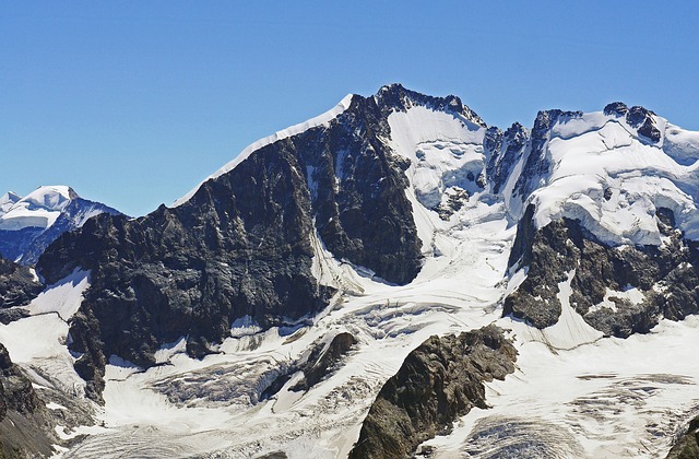 Free download piz bernina southeast switzerland free picture to be edited with GIMP free online image editor