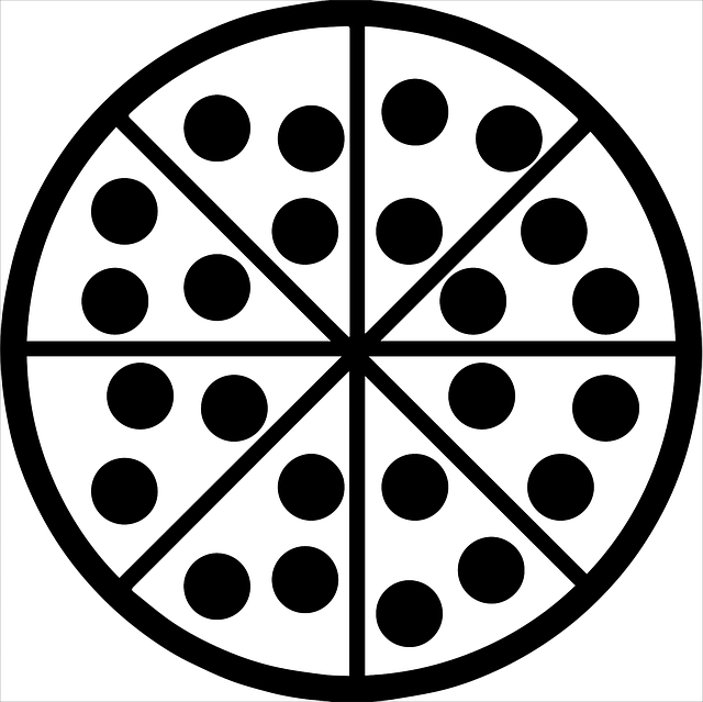 Free download Pizza Minimalist Food - Free vector graphic on Pixabay free illustration to be edited with GIMP free online image editor