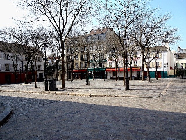 Free download place du tertre montmartre paris free picture to be edited with GIMP free online image editor