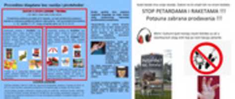 Free download Plakat protiv petardi i raketa free photo or picture to be edited with GIMP online image editor
