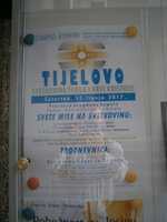 Free download Plakat za proslavu Tijelova, kapela Korpus Domini, Zagreb, Tijelovo, 15.6.2017. free photo or picture to be edited with GIMP online image editor