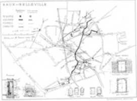 Free download Plan Des Eaux De Belleville free photo or picture to be edited with GIMP online image editor
