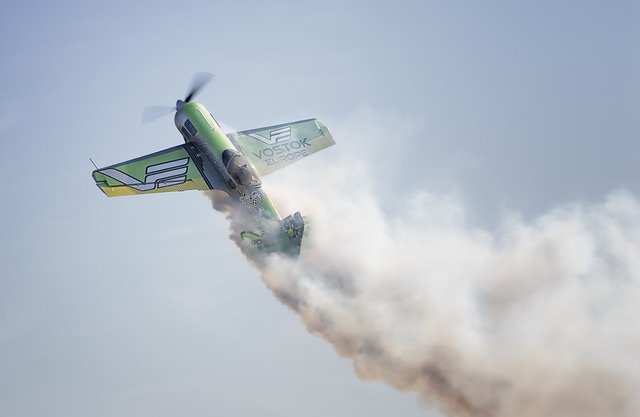 Free download Plane Air Show Sky -  free photo or picture to be edited with GIMP online image editor
