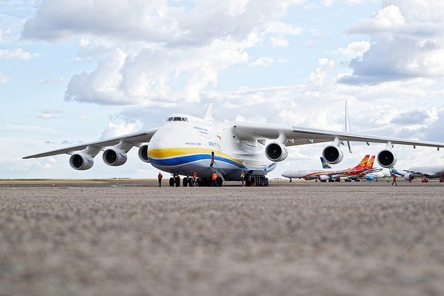 Free download plane aviation antonov an225 free picture to be edited with GIMP free online image editor