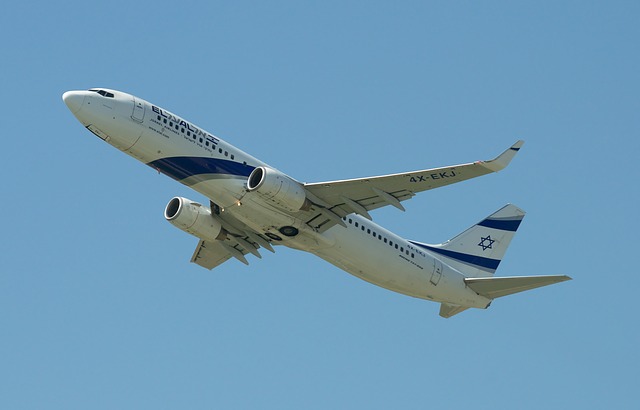 Free download plane boeing 737 800 el al airport free picture to be edited with GIMP free online image editor