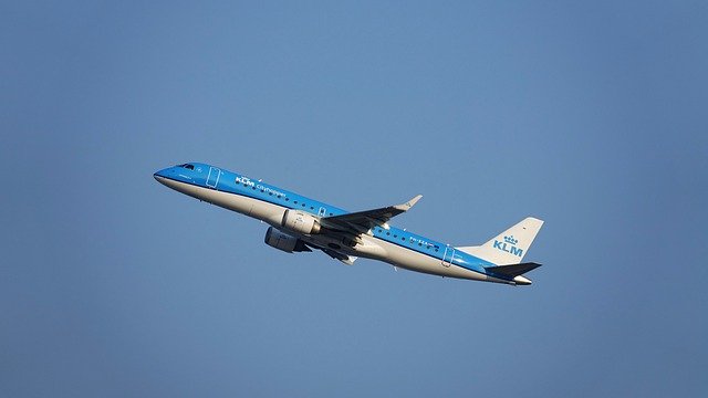 Muat turun percuma Plane Klm Royal Dutch Airlines - foto atau gambar percuma untuk diedit dengan editor imej dalam talian GIMP
