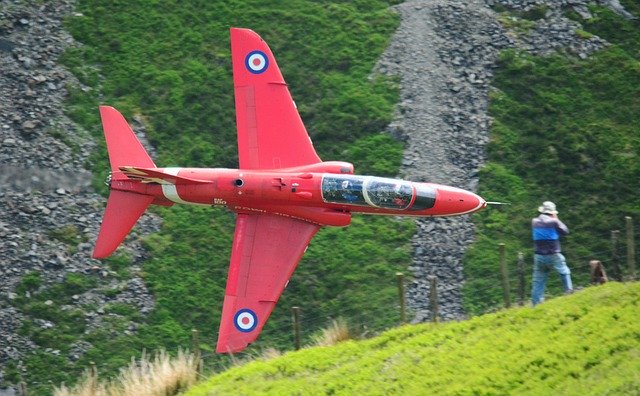 Free download Plane Low Level Mach Loop Hills -  free photo or picture to be edited with GIMP online image editor