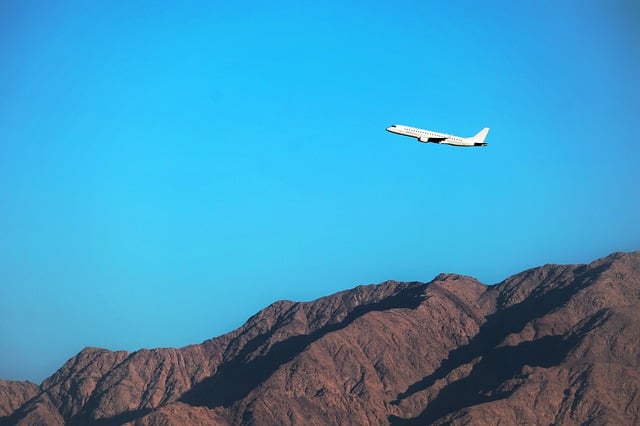 Free download plane take off air travel desert free picture to be edited with GIMP free online image editor