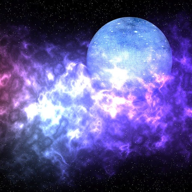הורדה חינם Planet Space Nebula - איור חינם לעריכה עם עורך תמונות מקוון בחינם של GIMP