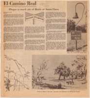 Free download Plaque to mark site of Battle of Santa Clara (San Jose News, October 16, 1978) free photo or picture to be edited with GIMP online image editor