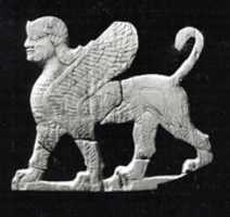 Free download Plaque with a striding sphinx free photo or picture to be edited with GIMP online image editor