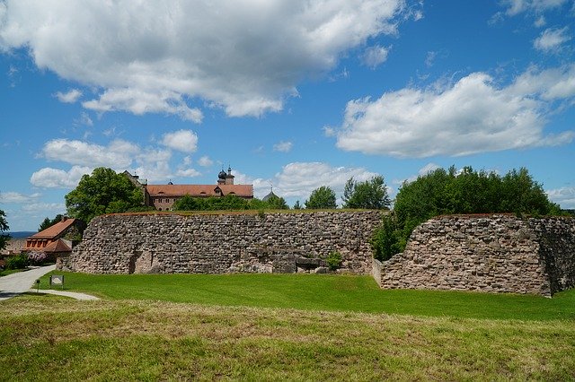 Téléchargement gratuit du château de Plassenburg Kulmbach - photo ou image gratuite à éditer avec l'éditeur d'images en ligne GIMP