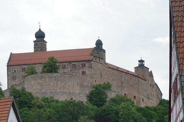 Free picture Plassenburg Castle Kulmbach Truss -  to be edited by GIMP free image editor by OffiDocs