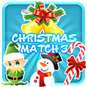 Play Christmas Match 3 Online  screen for extension Chrome web store in OffiDocs Chromium